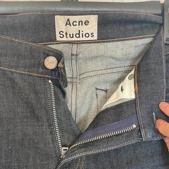 Acne Studio Ace Raw Gothic denim pants - Picture 2 of 5